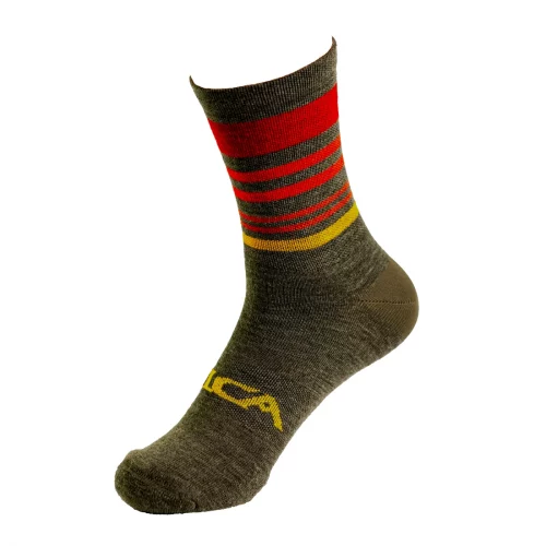 silca-gravel-merino-whool-socks-olive-red